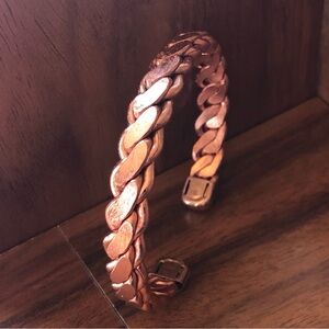 Pure Copper Bracelet Solid Classic Twist Design  Copper Bracelet